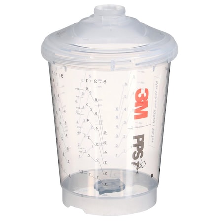 3M Spray Cups Kit 26263, Standard 23.7 fl oz, 700 ml, 200 Micron Filter 7100292038